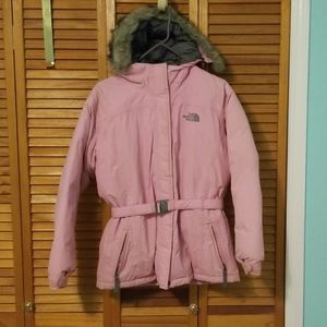 The North Face Greenland Jacket in Light Pink